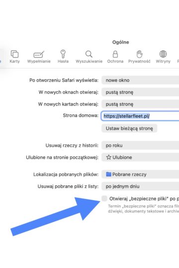 Safari automatycznie otwiera pobrane pliki? Jak to wyłączyć